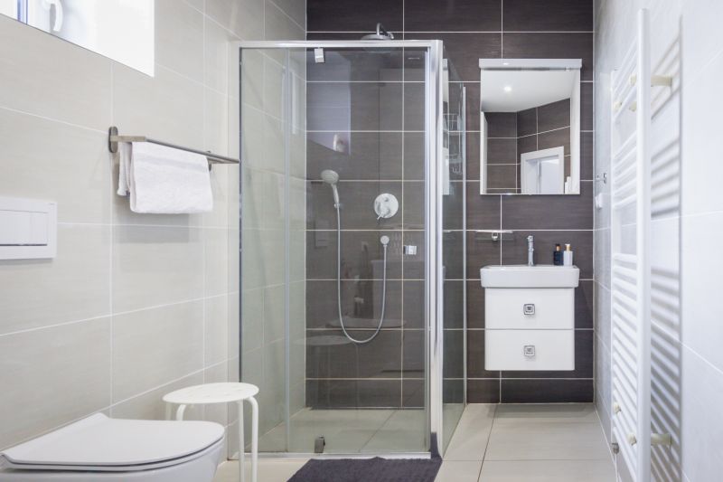 Bathroom with Large Format Tiles